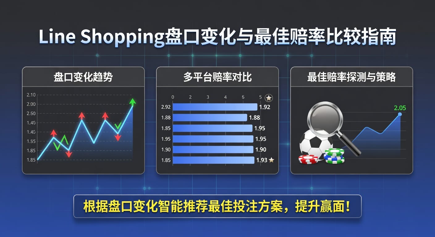 Line Shopping 最佳赔率比较：2026最新策略