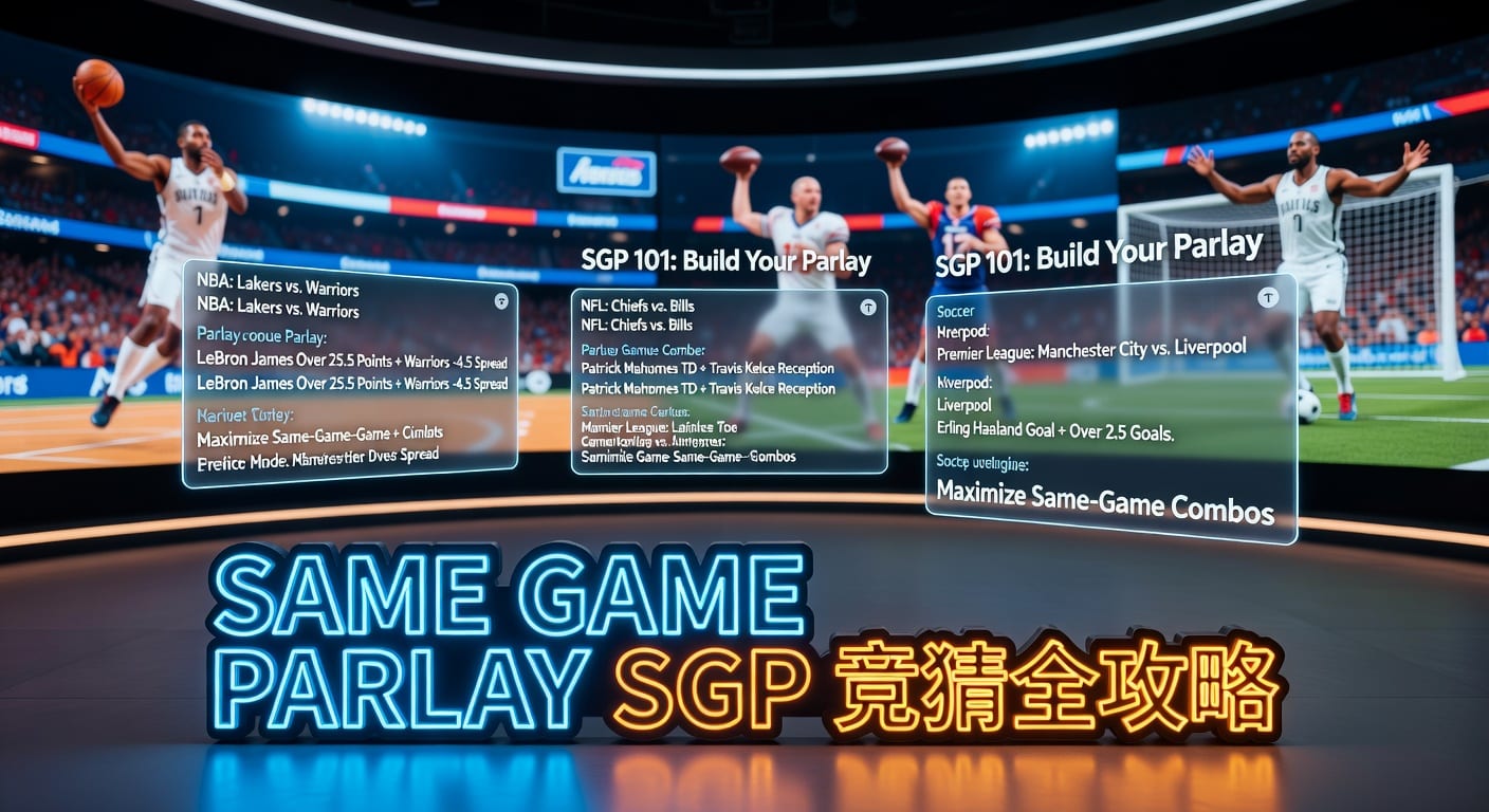 Same Game Parlay SGP 指南：2026赛事竞猜策略