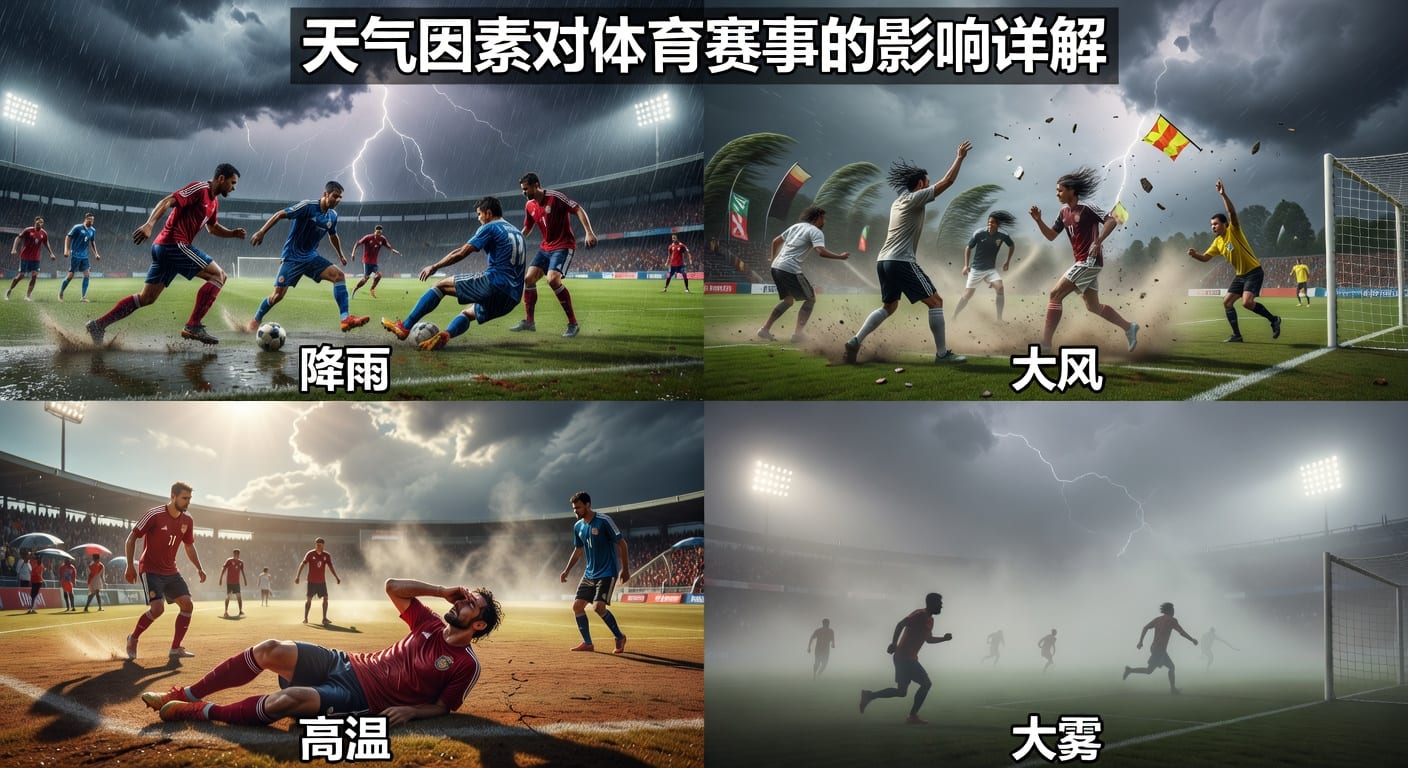 天气因素对体育赛事结果的影响分析