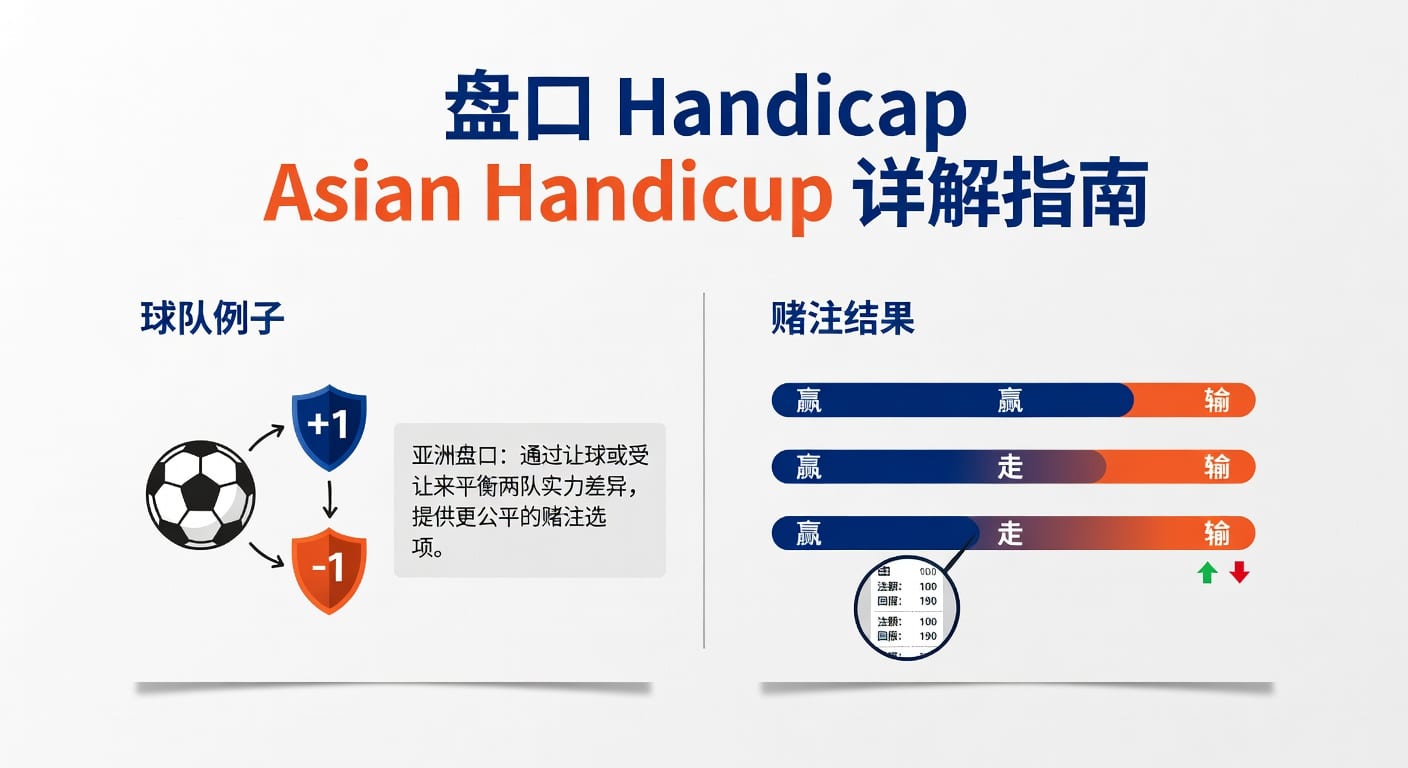 盘口 Handicap Asian Handicap 详解：赛事分析指南