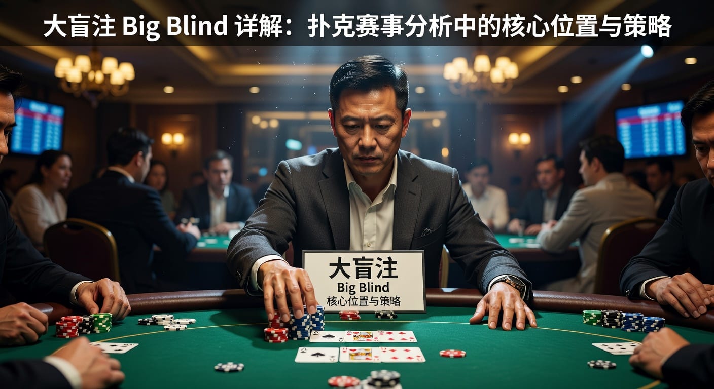 大盲注 Big Blind 详解：扑克赛事策略指南