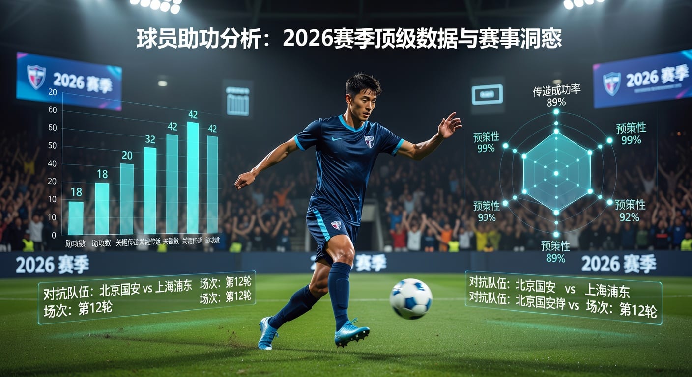 球员助攻 Player Assists 2024最新榜单&战术解析