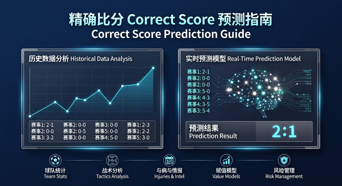 精确比分预测技巧：Correct Score 提升竞猜准确率