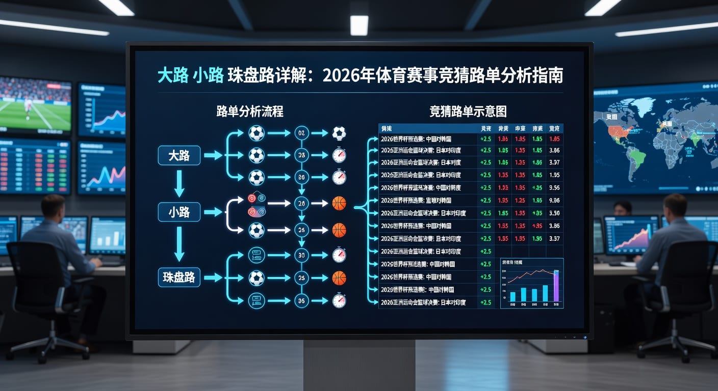 大路竞猜攻略：最新赛事分析技巧