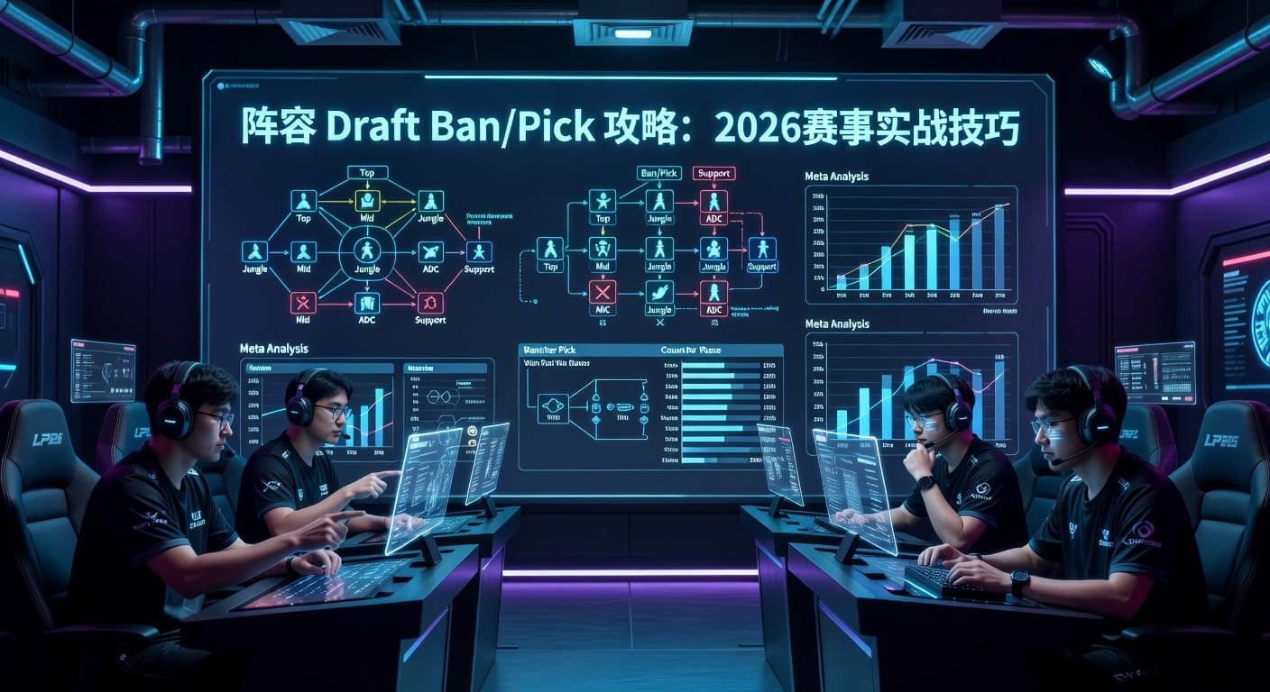 阵容 Draft Ban/Pick 攻略：最新赛事必备策略