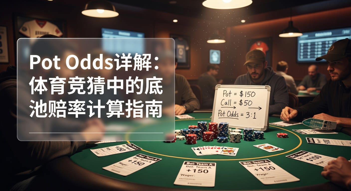 底池赔率 pot odds 详解：体育竞猜计算技巧