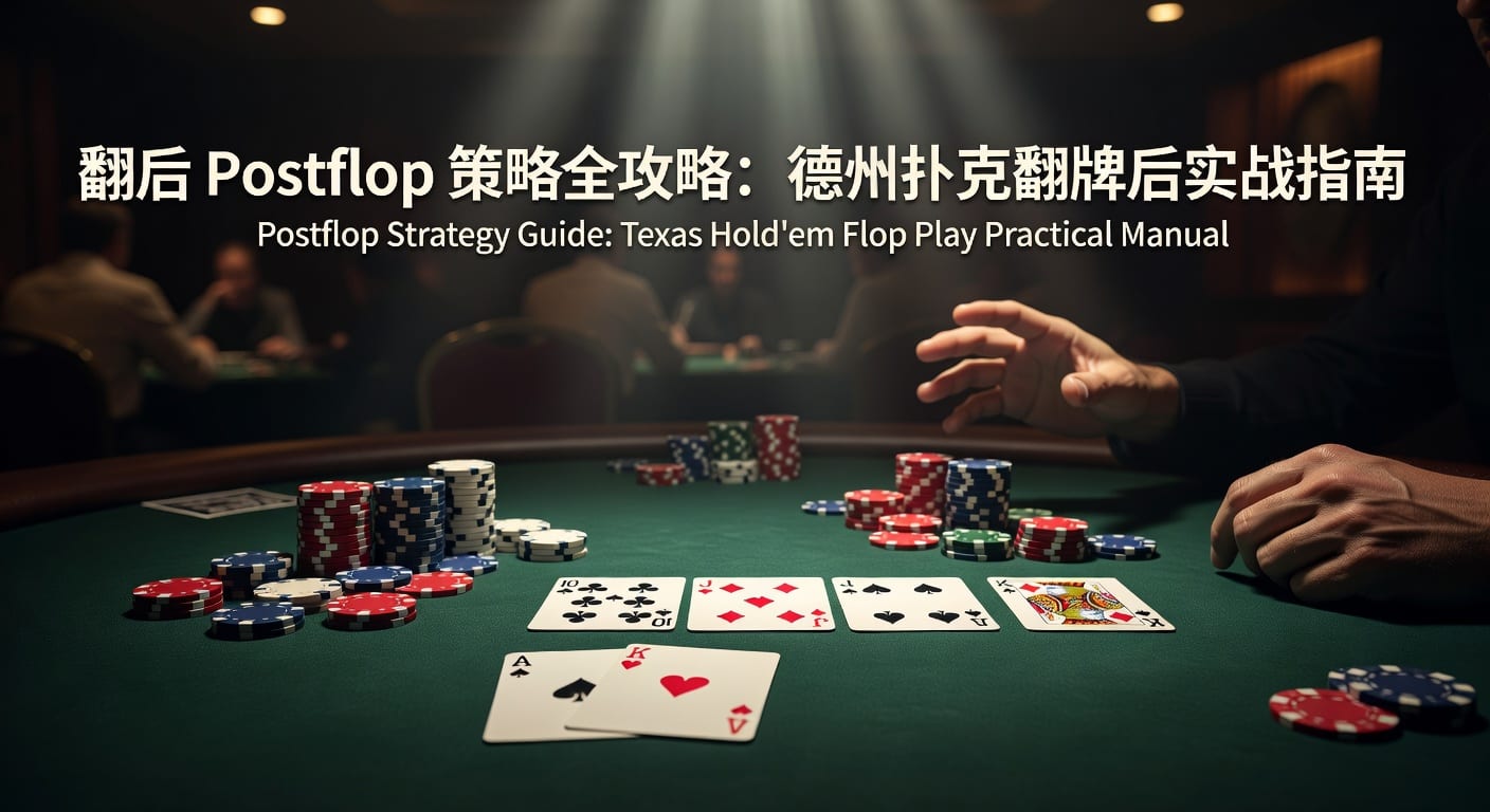 翻后 Postflop 策略：赛事分析关键技巧