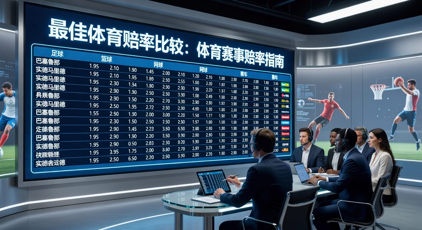 最佳体育赔率比较：体育赛事赔率选优指南